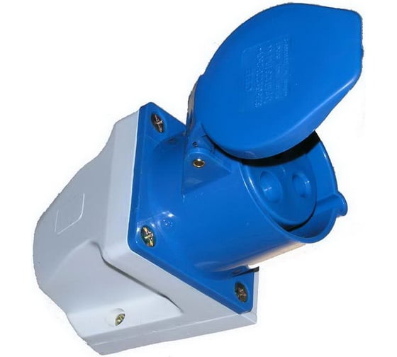 Изображение товара Силовой разъем RUICHI 113 2P+E 16A 220-240V 64229