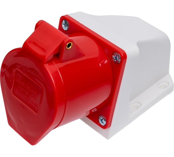 Изображение товара Силовой разъем RUICHI 124 3P+E 32A 380-415V 64232