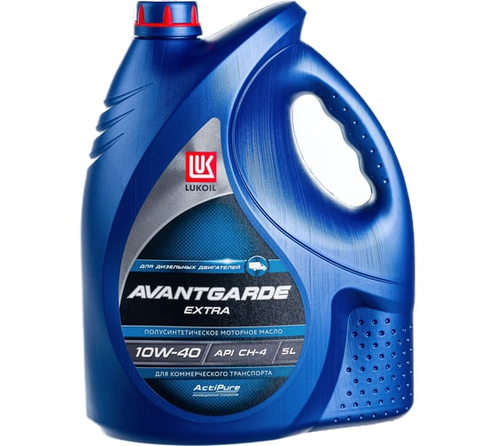 Изображение товара Моторное масло Лукойл АВАНГАРД ЭКСТРА полусинтетическое SAE 10W-40, API CH-4/CG-4/SJ, 5 л 1552390