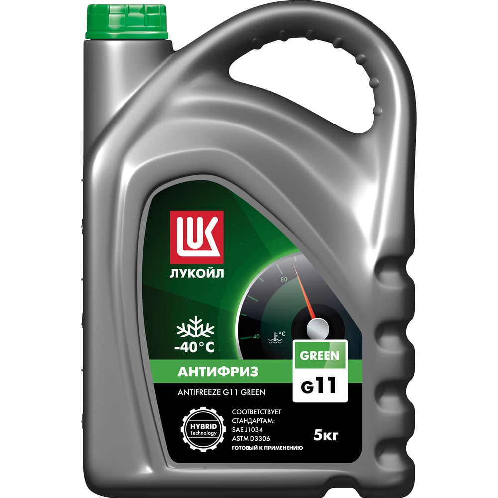 Изображение товара Антифриз Лукойл G11 GREEN, 5 кг 227386