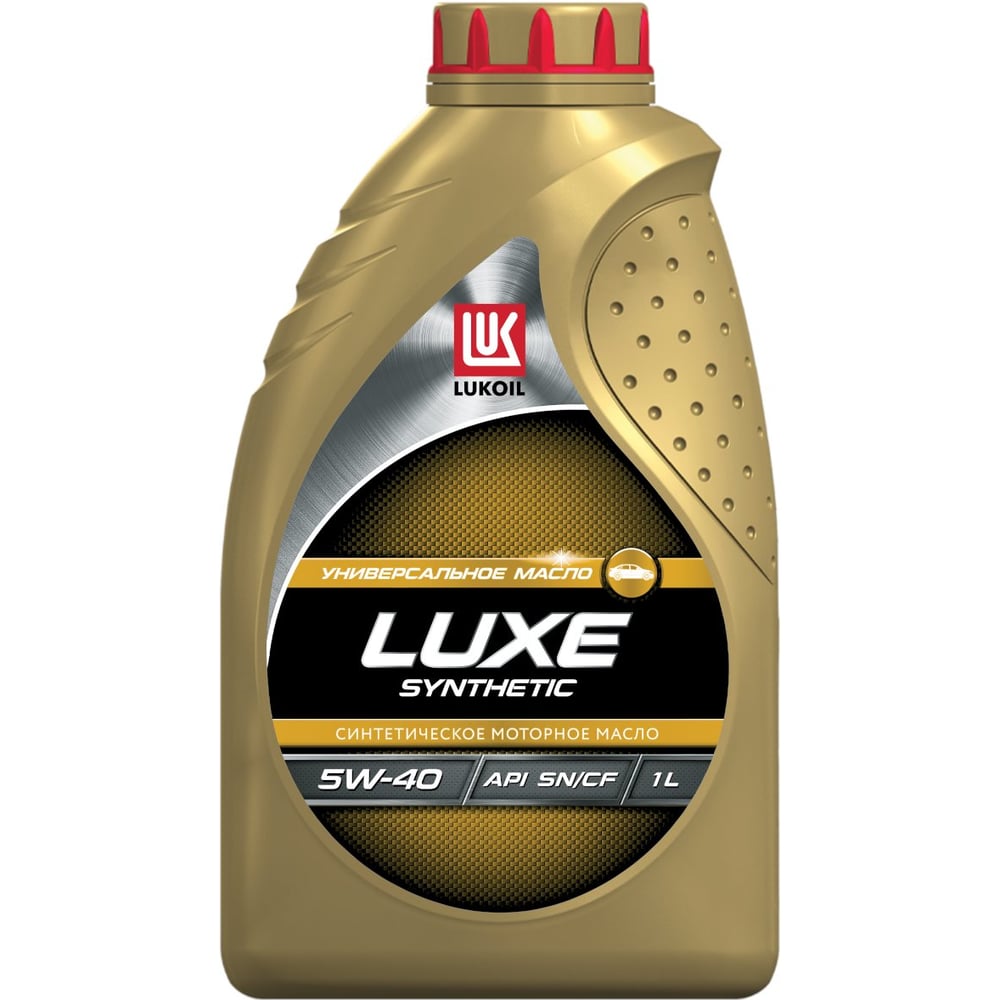 Изображение товара Моторное масло Лукойл ЛЮКС синтетическое SAE 5W-40, 1л