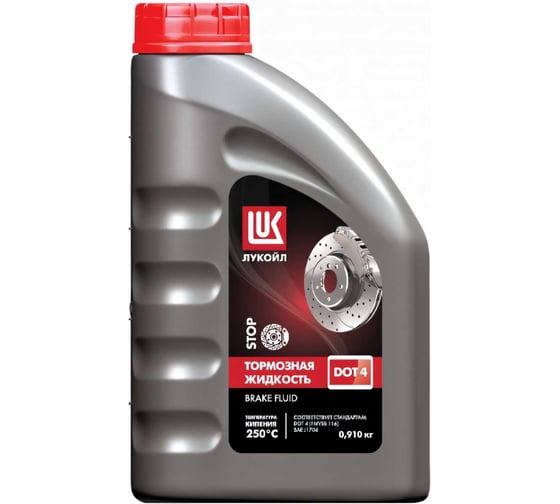 Изображение товара Тормозная жидкость Лукойл DOT 4, 0.91 кг 1338295