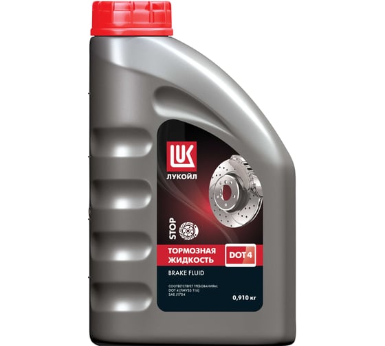 Изображение товара Тормозная жидкость Лукойл DOT 4, 0.91 кг 1338295