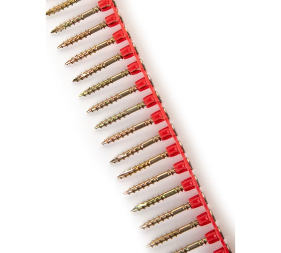 Изображение товара Саморезы в ленте для массивной доски F-STY (1000 шт; 4.2x41 мм) FIXPISTOLS 1-3-3-7319