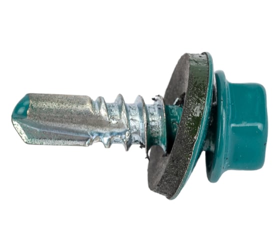 Изображение товара Кровельный саморез КРЕП-КОМП 5,5x19, RAL5021, синяя вода, 250 шт. ск55195021кф