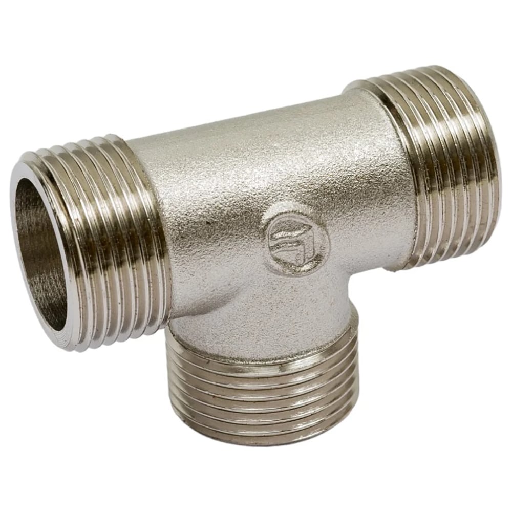 Резьбовой латунный тройник DOUBLE-LIN LL6135B (1/2")