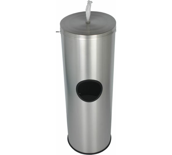 Изображение товара Матовая урна Ksitex FGB-162M с диспенсером рулонных полотенец, 12 л 33260