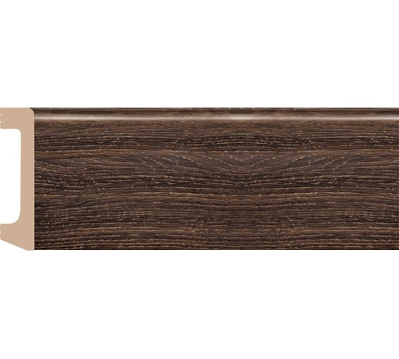 Изображение товара Плинтус напольный Decomaster 80x17x2400 мм D235-81 ДМ