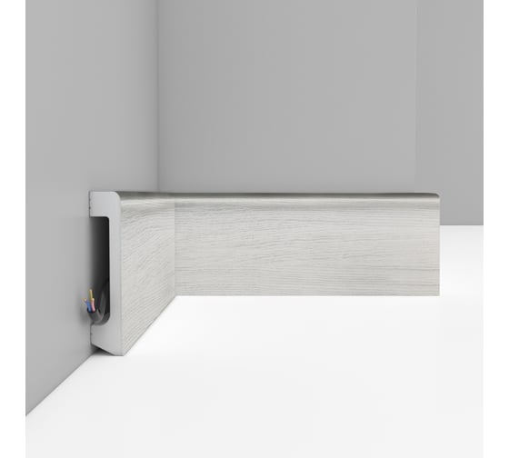 Изображение товара Плинтус напольный Decomaster 80x17x2400 мм D235-84 ДМ