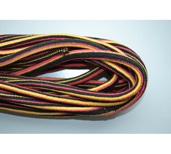 Изображение товара Эластичная веревка Шнурком цветная 10 мм 100 м 10ВЭ_100