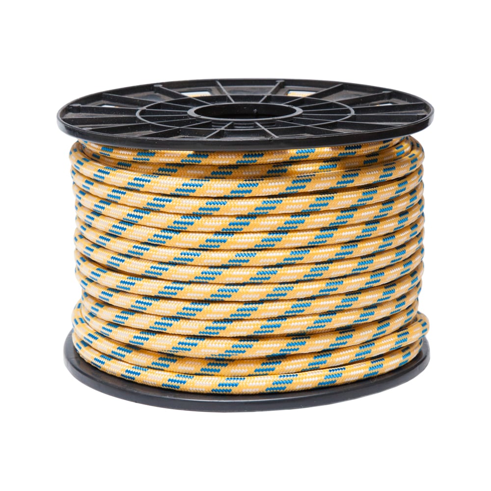 Изображение товара Плетеный шнур Шнурком с сердечником 10 мм высокопрочный 100 метров цветной 10В810_100_555