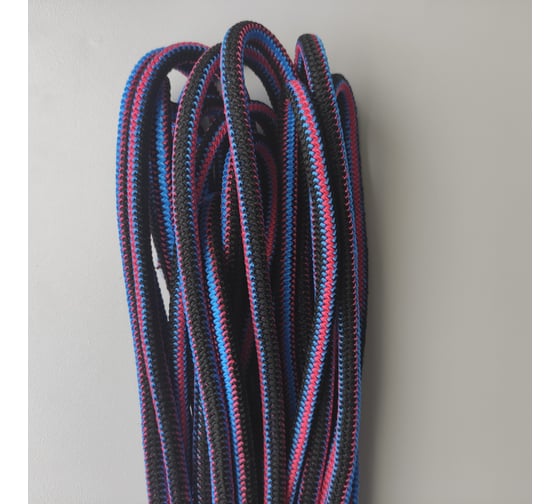 Изображение товара Эластичная веревка Шнурком цветная 8 мм 10 м 8ВЭ_10