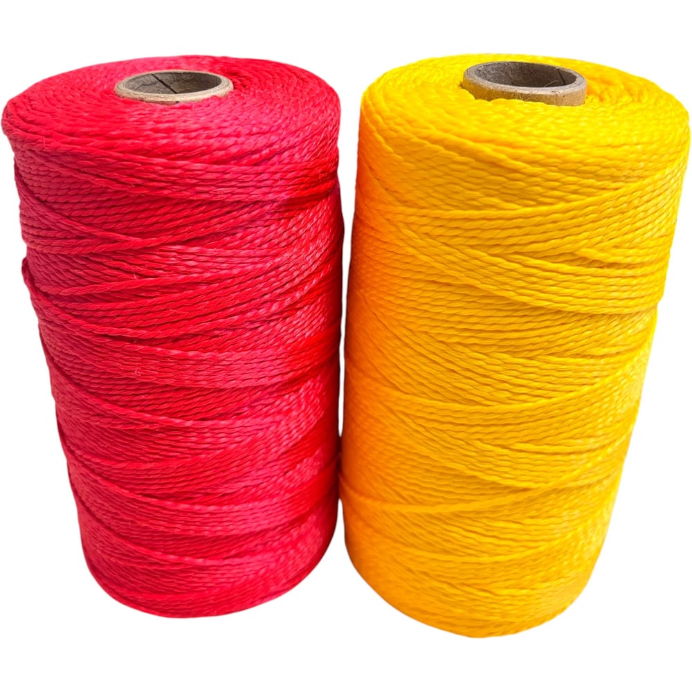 Изображение товара Крученая полипропиленовая нить 1 мм 500 м цветная универсальная