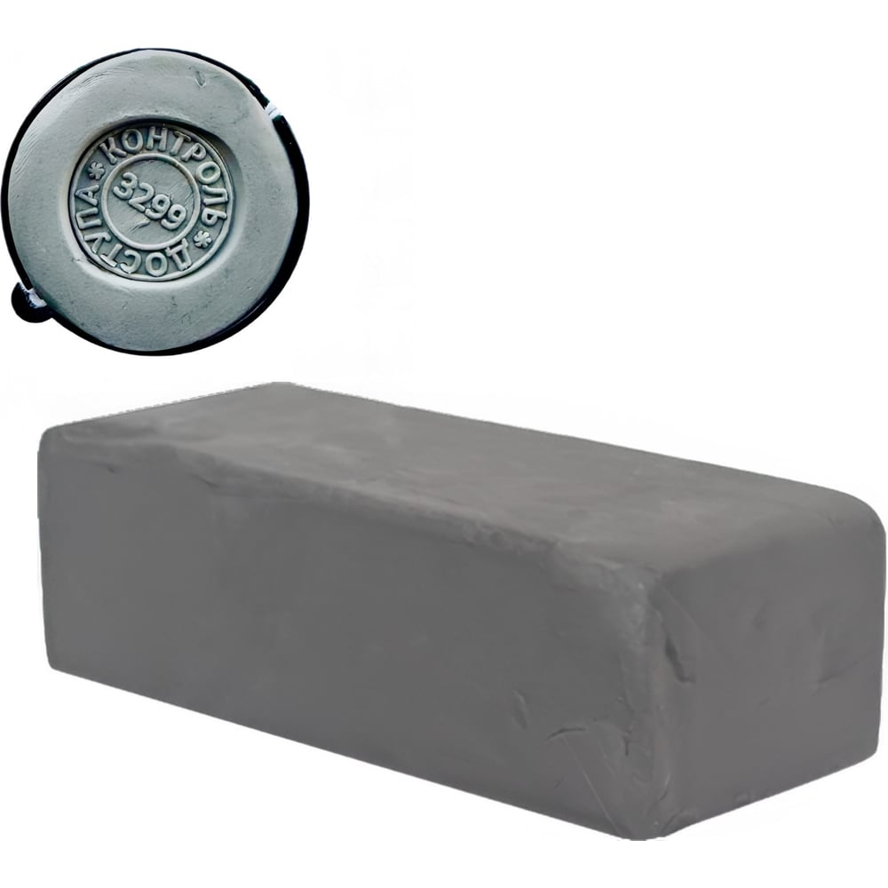 Изображение товара Пломбировочный пластилин ТПК Технологии Контроля 100 г серый