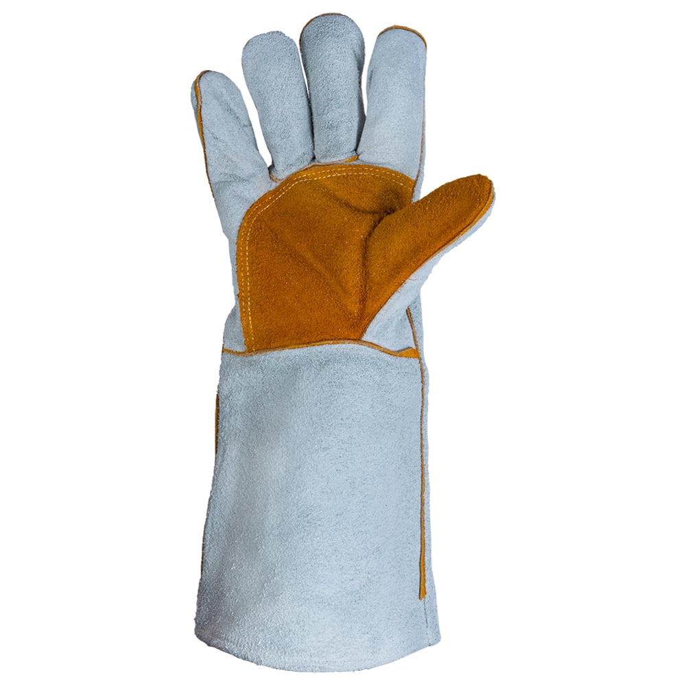 Изображение товара Удлиненные сварочные краги Jeta Safety 40 см с подкладкой, XL, спилок