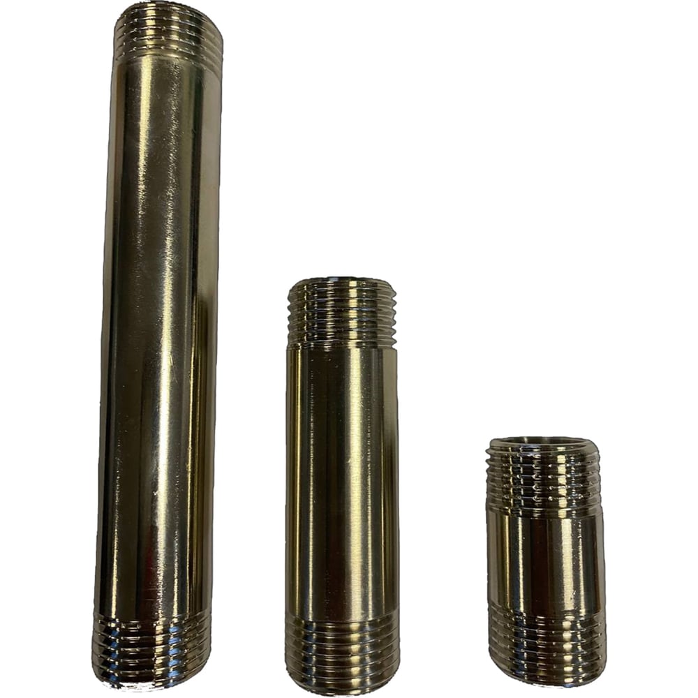 Изображение товара Латунный резьбовой удлинитель DOUBLE-LIN 1/2" - 100мм