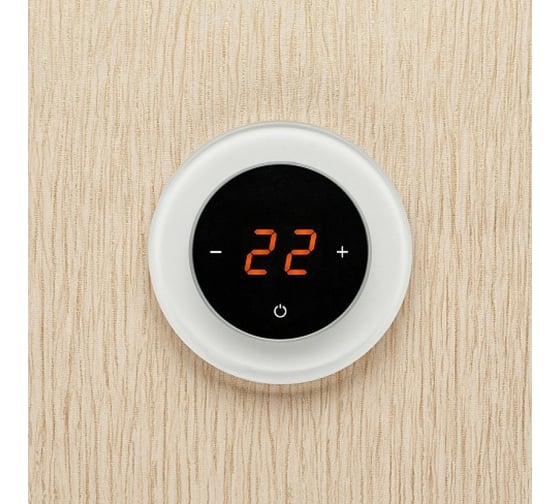 Изображение товара Терморегулятор AURA RONDA 9003 White Pure (натуральный белый) 059239