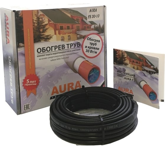 Изображение товара Комплект для обогрева труб AURA FS 30-15 030537