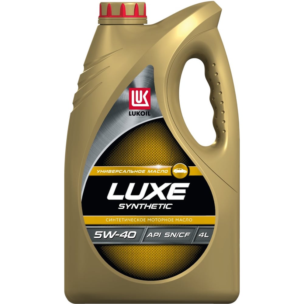 Изображение товара Моторное масло Лукойл ЛЮКС 5W-40 синтетическое 4 л