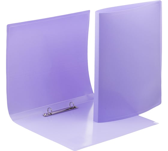 Изображение товара Папка Attache Акварель на двух кольцах 20 мм сиреневая до 150 листов 1429405