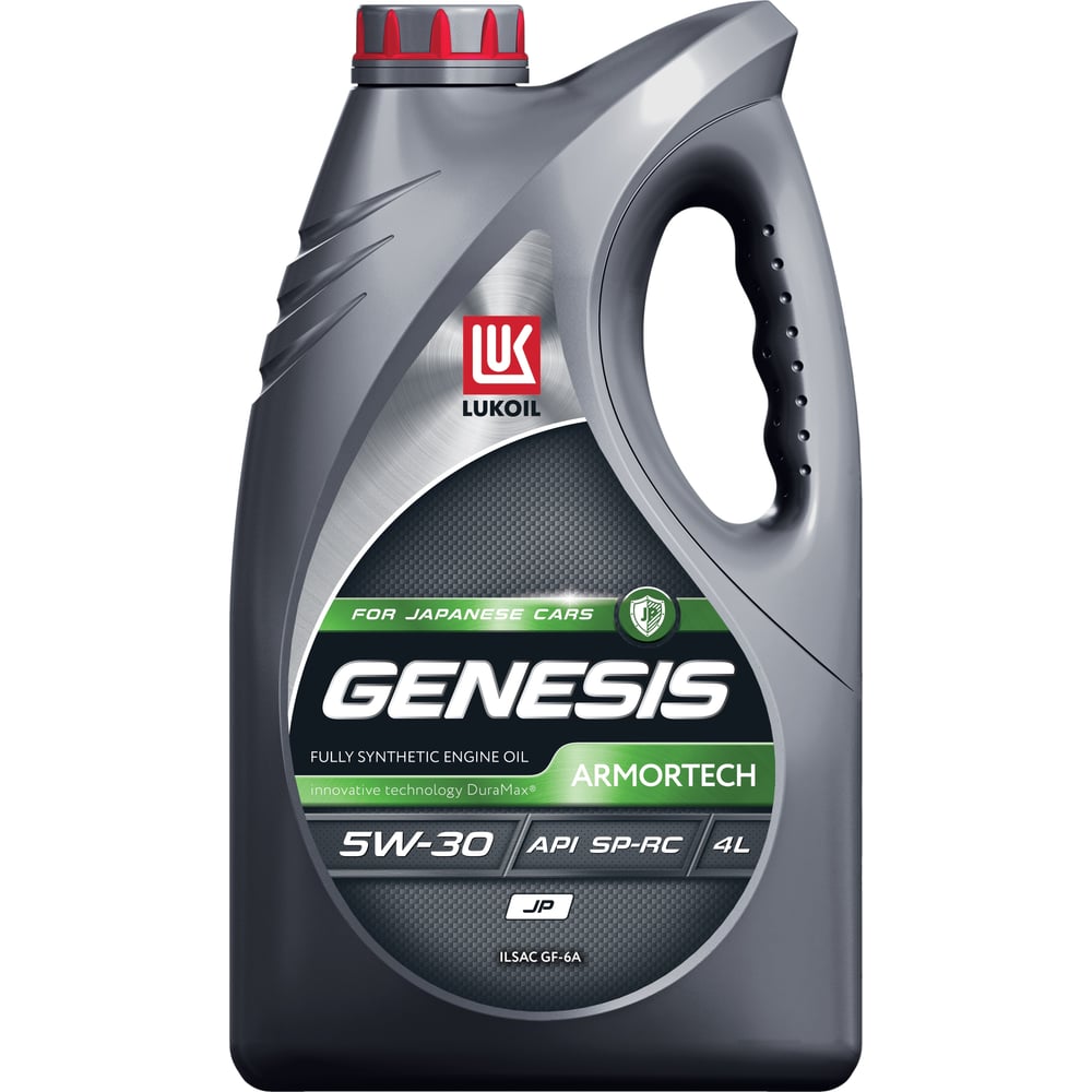 Изображение товара Моторное масло Лукойл GENESIS ARMORTECH JP 5W-30, 4 л 3149902 Изображение товара Моторное масло Лукойл GENESIS ARMORTECH JP 5W-30, 4 л 3149902