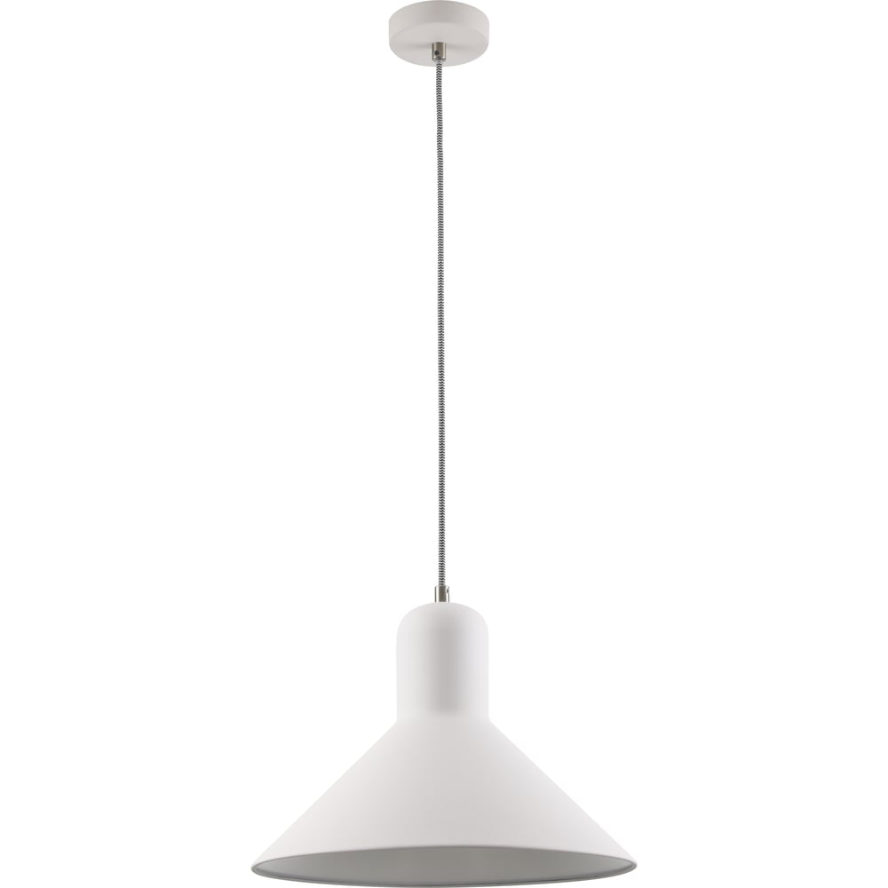 Изображение товара Подвесной светильник Camelion PL-602L C01 белый современный стиль 1 лампа E27 40Вт