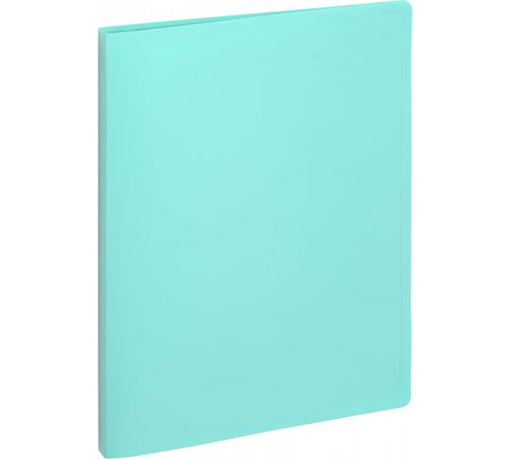 Изображение товара Файловая папка Attache Акварель на 40 файлов А4 15 мм бирюзовая, толщина обложки 0.35 мм 1429418