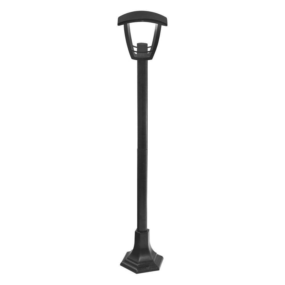 Изображение товара Садово-парковый светильник Camelion PP6401 С02 НТУ 07-60-002 У1 Валенсия 4 черный 4-гранный, пластик 14594