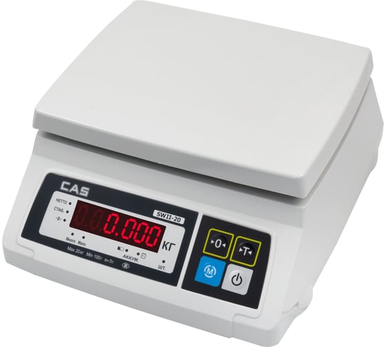 Изображение товара Настольные весы CAS SW II-20 с двумя дисплеями 77-00032129