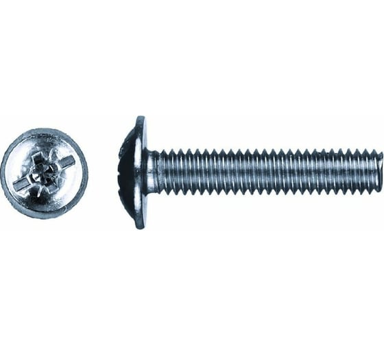 Изображение товара Винт с прессшайбой КРЕП-КОМП DIN 967, шлиц KOMBI, 6x70 1000 шт. вм670