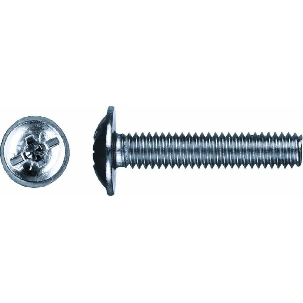 Изображение товара Винт с прессшайбой КРЕП-КОМП DIN 967 6x50 мм 1400 шт