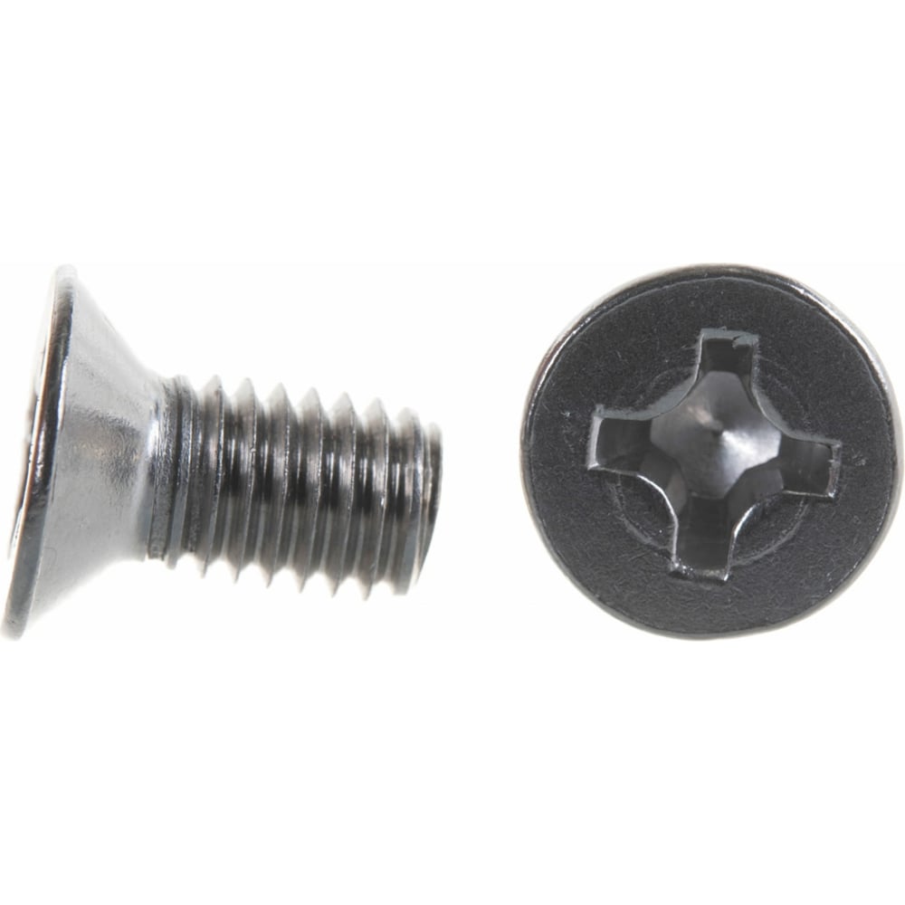 Изображение товара Винт потайной DIN 965 цинк М3 12 мм 100 шт КРЕП-КОМП