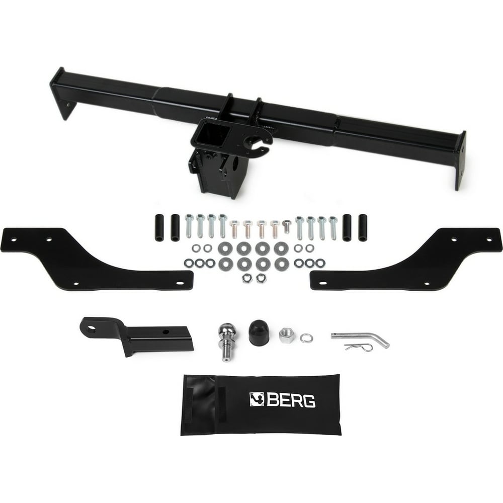 Изображение товара Фаркоп под квадрат Lada Xray Лада Х-рей 2015-н.в./Xray Cross Кросс 2018-н.в., 800/75 кг BERG F.6017.008