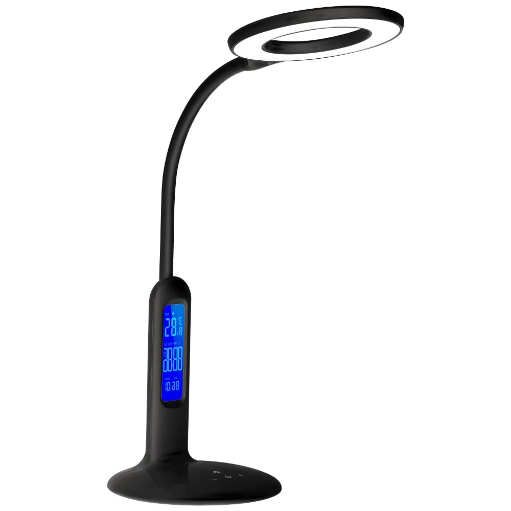 Изображение товара Настольный светильник Camelion KD-823 C02 черный LED с сенсором