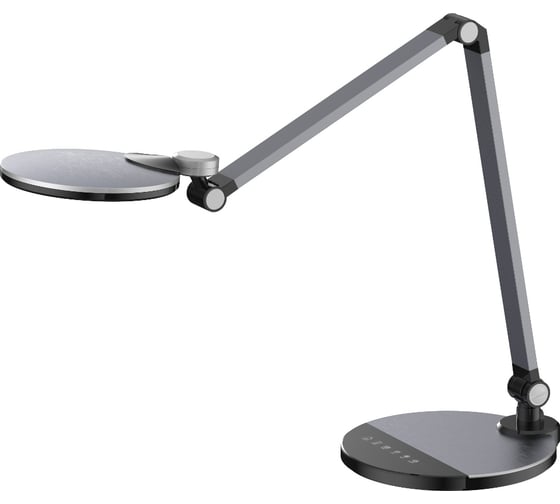 Изображение товара Настольный светильник Camelion KD-865 C48 черный металлик LED 10 Вт, 230В, 600 лм, сенсор, регулировка яркости и цветовой температуры 13403