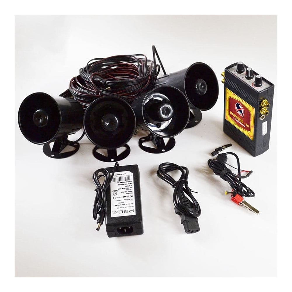 Биоакустический отпугиватель птиц Коршун 19