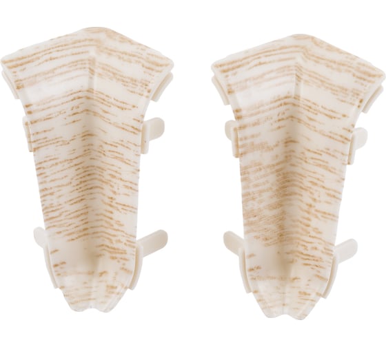 Изображение товара Угол внутренний для плинтуса Волшебная палочка ПВХ 58 мм, 2 шт, цвет 5814 УТ000072804