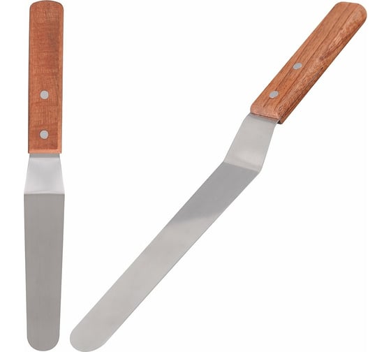 Изображение товара Лопатка для выпечки МУЛЬТИДОМ Ретро общая длина 26,5 см, длина рабочей части 14,5 см VL57-110