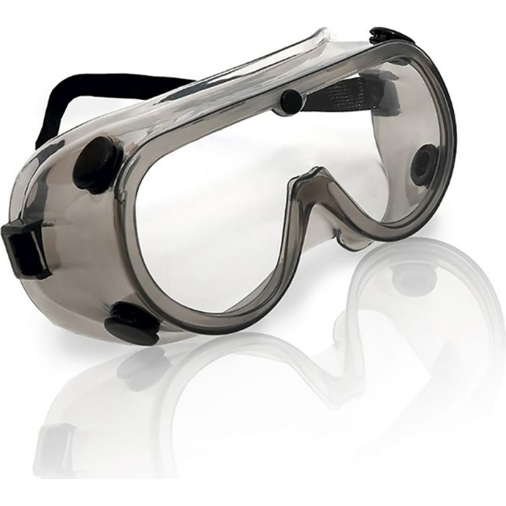 Защитные очки РемоКолор, цвет прозрачный 22-3-019 закрытого типа с непрямой вентиляцией AntiFog - фото 1