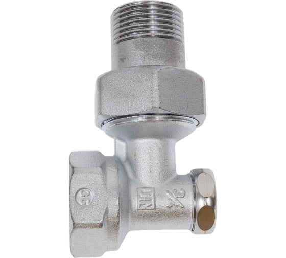 Изображение товара Клапан Giacomini R16D2, угловой, 3/4, 3/4, ВН, хромированный R16DX004