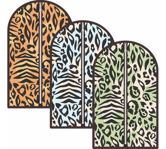 Изображение товара Чехол для одежды МУЛЬТИДОМ Исчезающая красота размер 60x100 см 3 цвета МТ70-175