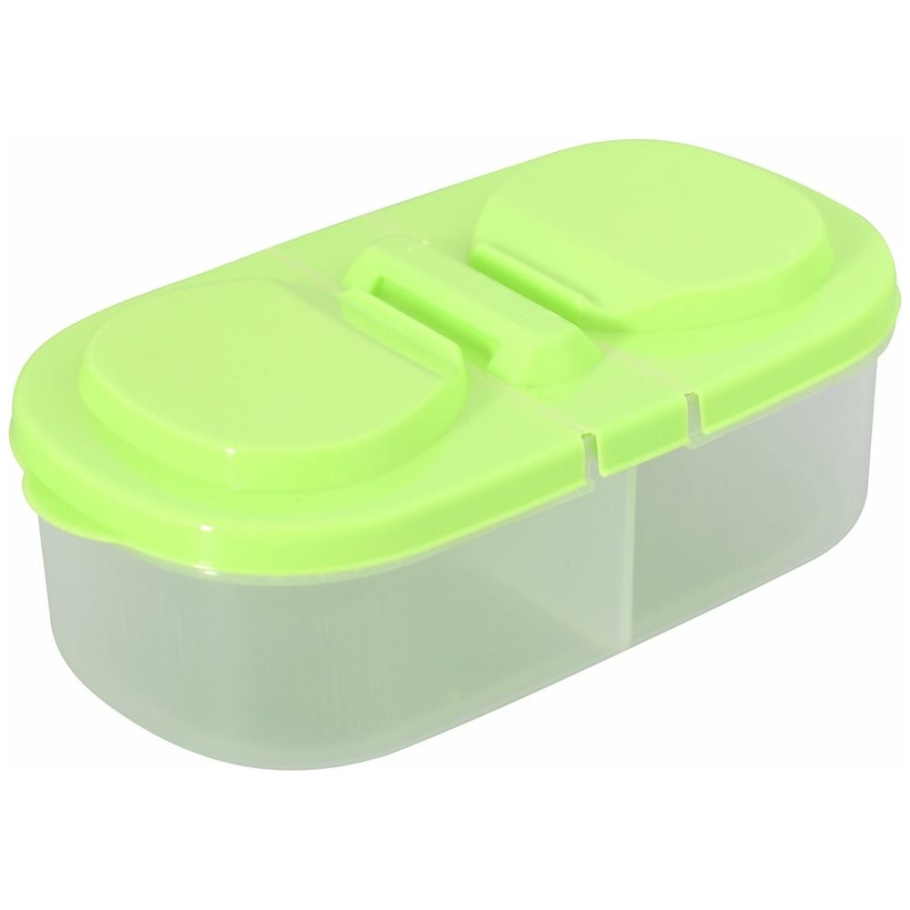 Изображение товара Контейнер для хранения МУЛЬТИДОМ NEW 2 в 1 250 мл прямоугольный пластиковый