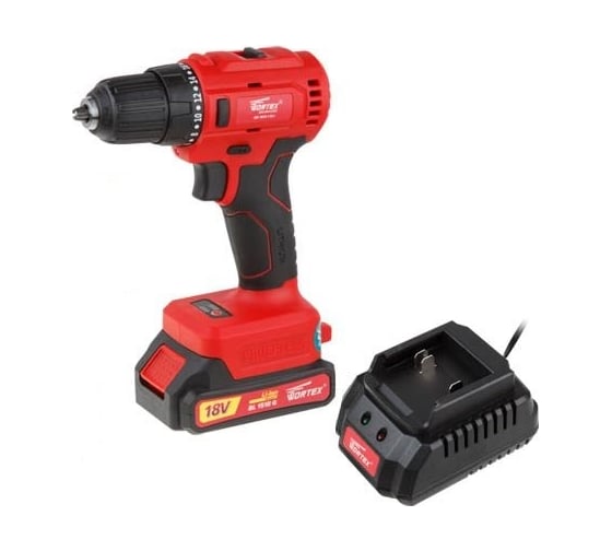 Изображение товара Аккумуляторная дрель-шуруповерт WORTEX BD 1815-1 DLi ALL1 BD18151DLi0029