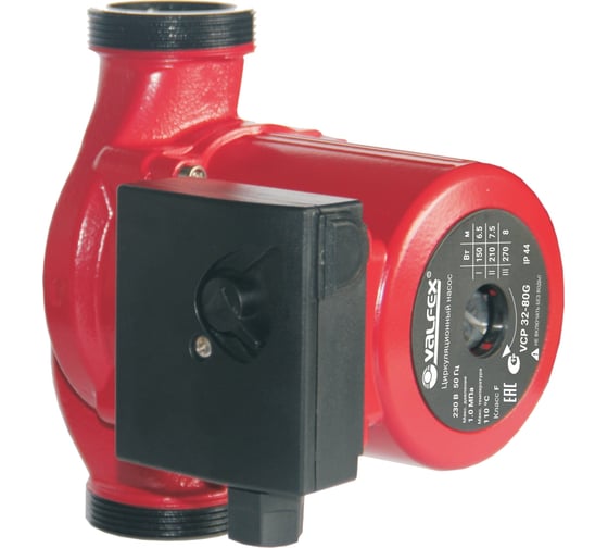 Изображение товара Циркуляционный насос Valfex VCP 32-80G 180 мм, с гайками RS32/8G-180