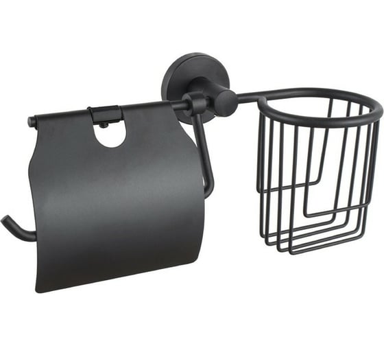 Изображение товара Держатель освежителя воздуха и туалетной бумаги Mario с крышкой 242111 89655