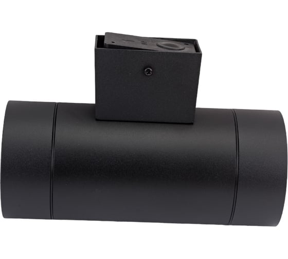 Изображение товара Садово-парковый фасадный светильник General Lighting Systems двойной GX53, 205х140х90мм, металл, черный IP65 GWL-2GX53-M-IP65 661128