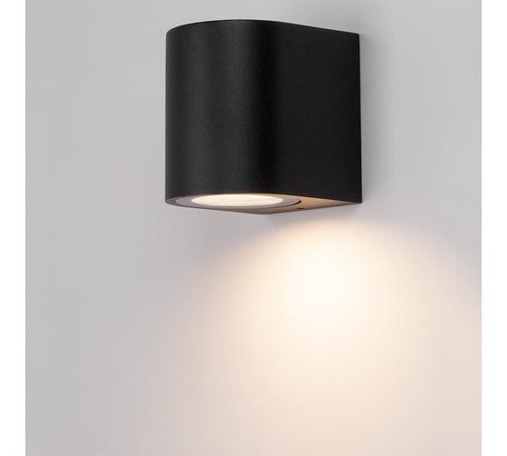 Изображение товара Фасадный светильник General Lighting Systems GWL-MR16-GU10-R-IP65 BLACK 661126