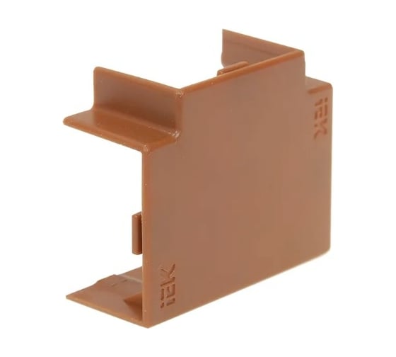 Изображение товара Т-образный угол IEK ELECOR КМТ 16x16 дуб 4шт.компл EL-KK10D-T-016-016-K11