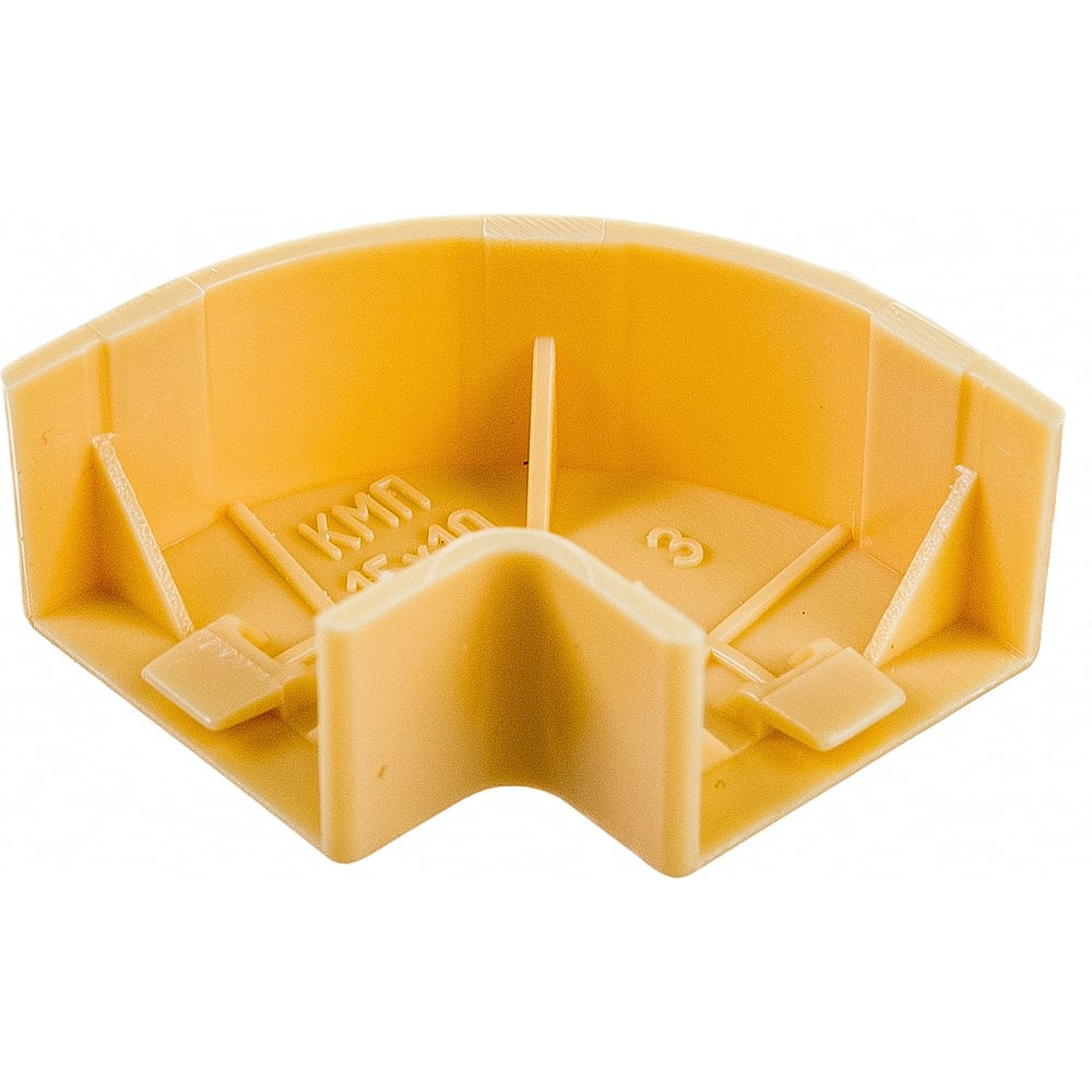 Изображение товара Поворот IEK ELECOR 90град КМП 15x10 сосна 4шт.компл EL-KK10D-P-015-010-K34