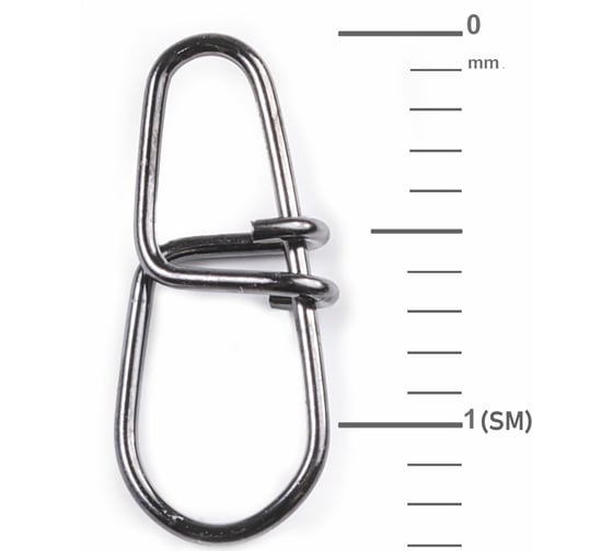 Изображение товара Застежки  Lucky John Pro Series CROSSLOCK 0015, 5x10шт LJP5110-0015SET